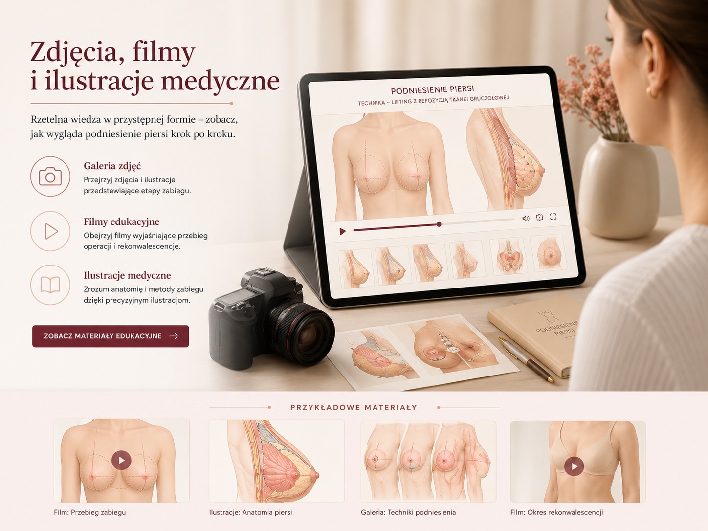 Zdjęcia, filmy i ilustracje medyczne